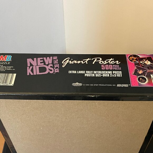 NEW KIDS ON THE BLOCK 500 Piece Giant Poster Puzzle - FACTORY SEALED - Picture 4 of 4
